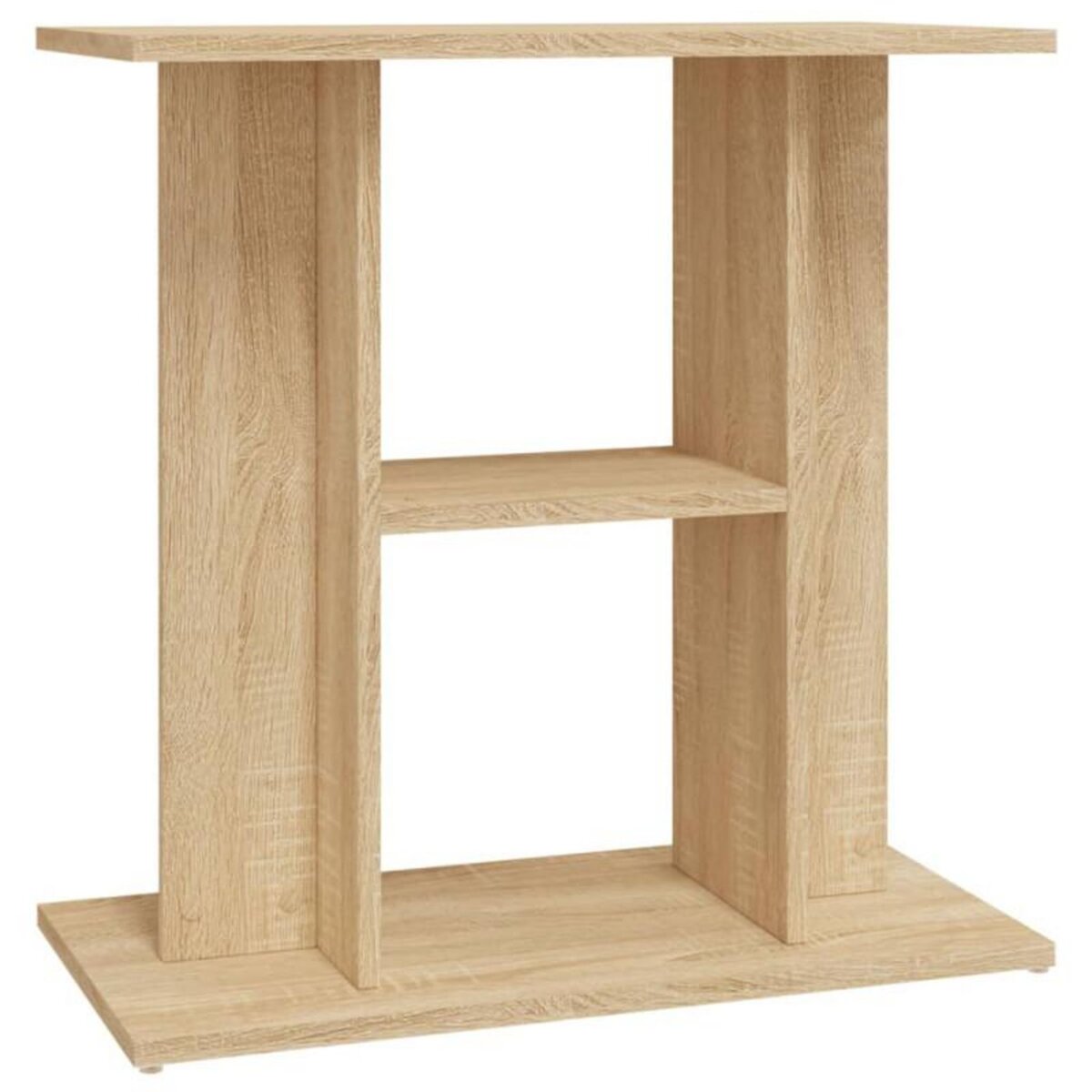 VIDAXL Support pour aquarium chêne sonoma 60x30x60cm bois d ingénierie