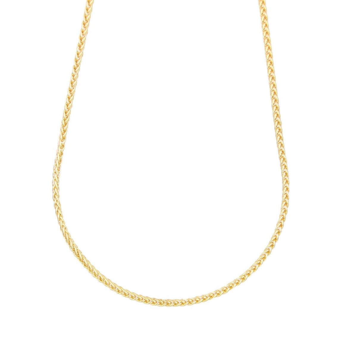 L'ATELIER D'AZUR Collier Or Jaune Maille Palmier - Femme