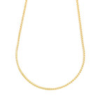 L'ATELIER D'AZUR Collier Or Jaune Maille Palmier - Femme