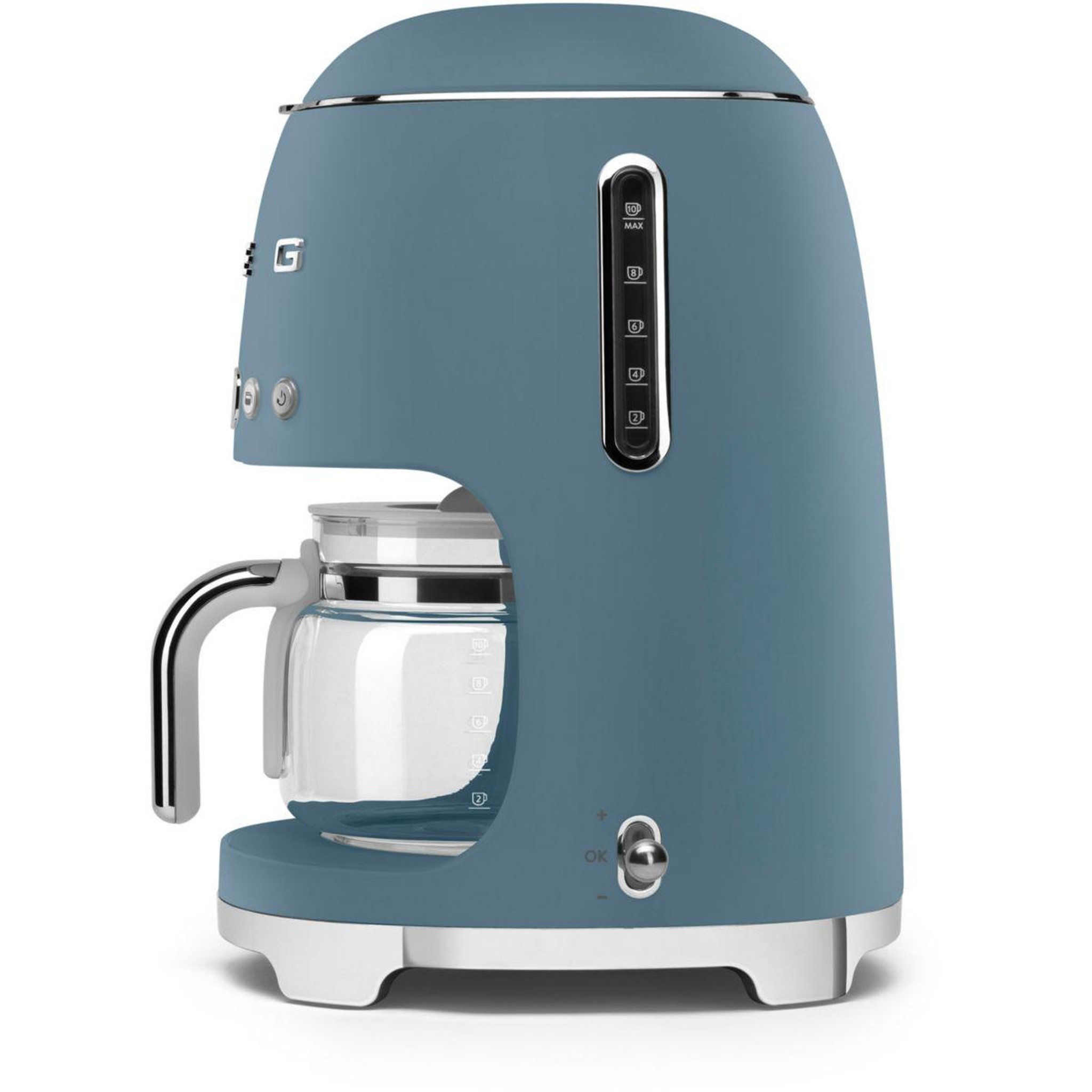 Voir la diapositive 4 : SMEG Cafetière filtre dcf02sbmeu bleu orage