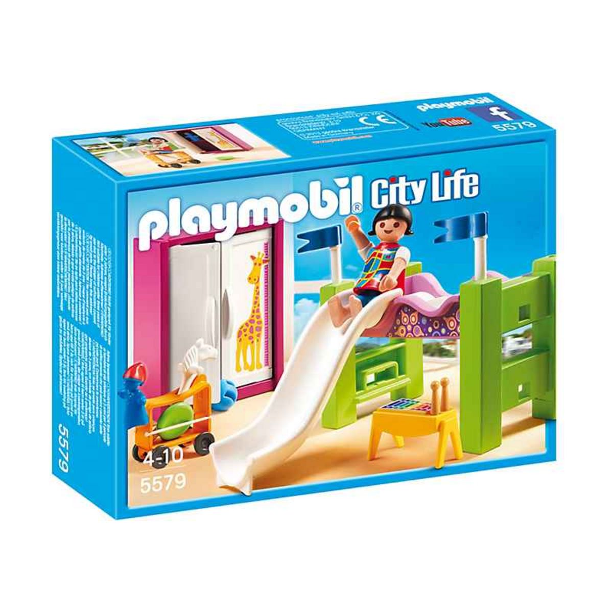 PLAYMOBIL 5579 Chambre d'enfant avec lit mezzanine