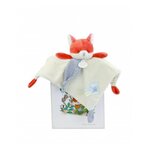 DOUDOU ET COMPAGNIE Doudou plat Renard Romarin - 27 cm