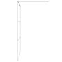 Voir la diapositive 4 : VIDAXL Paroi de douche Blanc 140x195 cm Verre ESG transparent