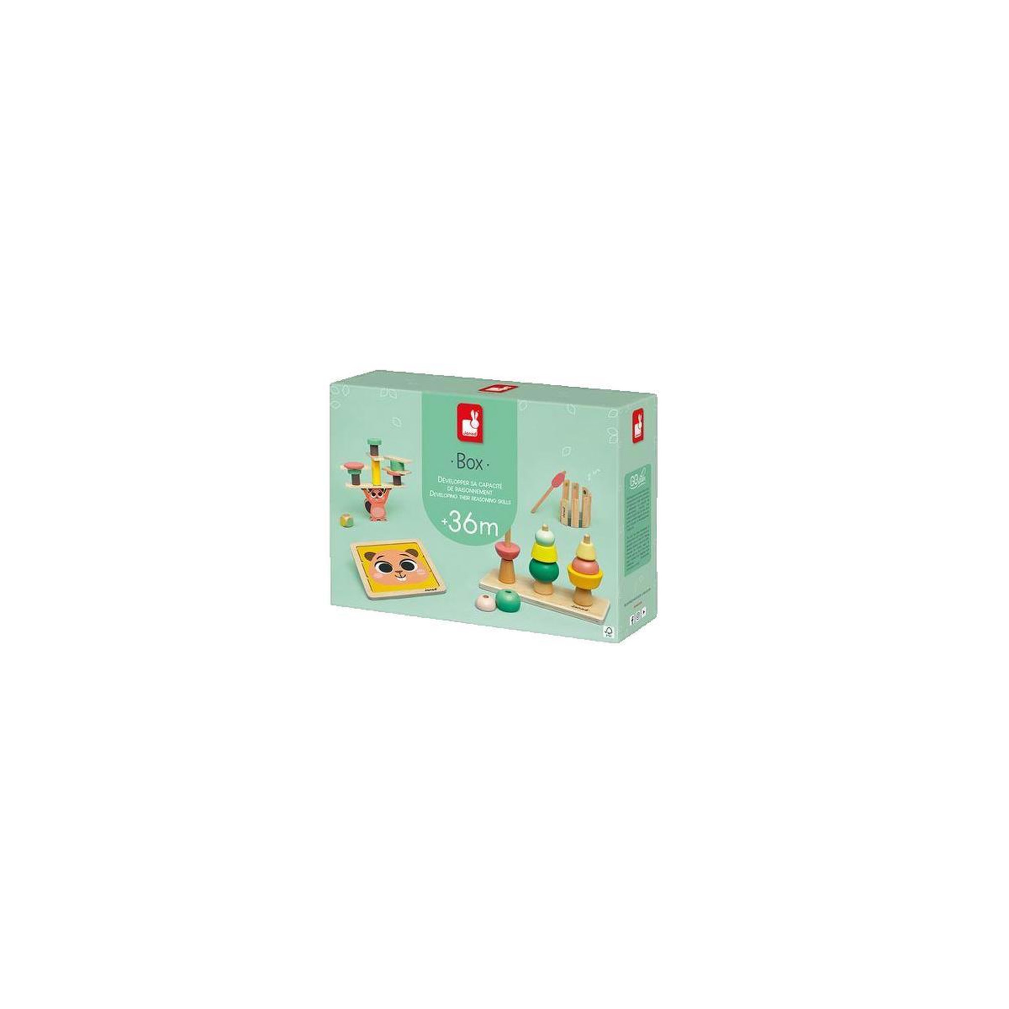 JANOD Jeu d'éveil Janod Box Carillon multicolore