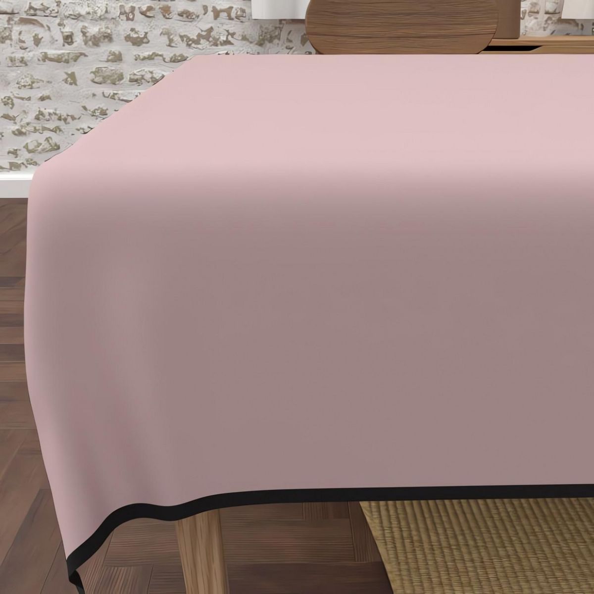 SOLEIL D'OCRE Nappe anti-tâches en microfibre lavée BOHEME, par Soleil d'Ocre