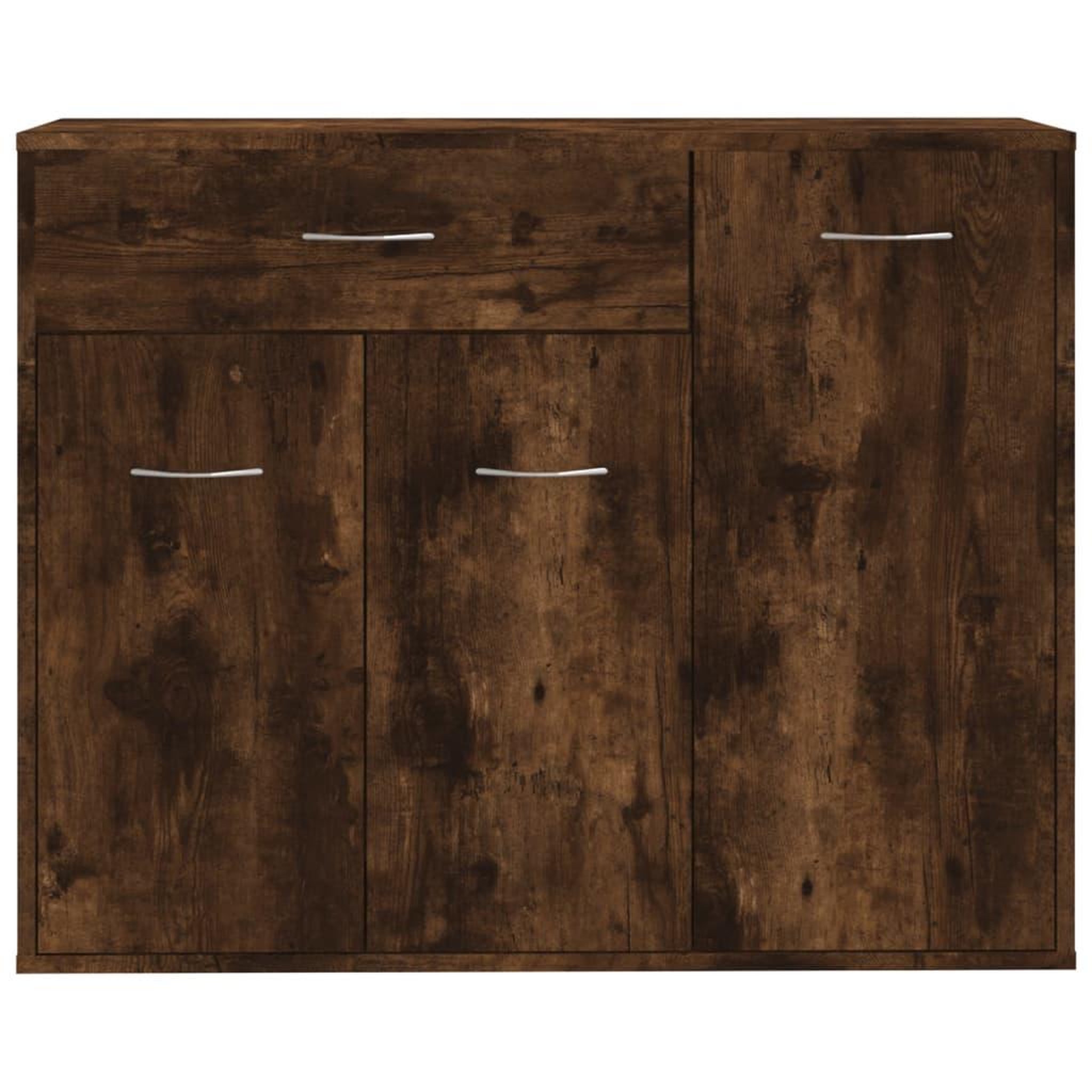 Voir la diapositive 5 : VIDAXL Buffet Chene fume 88x30x70 cm Bois d'ingenierie
