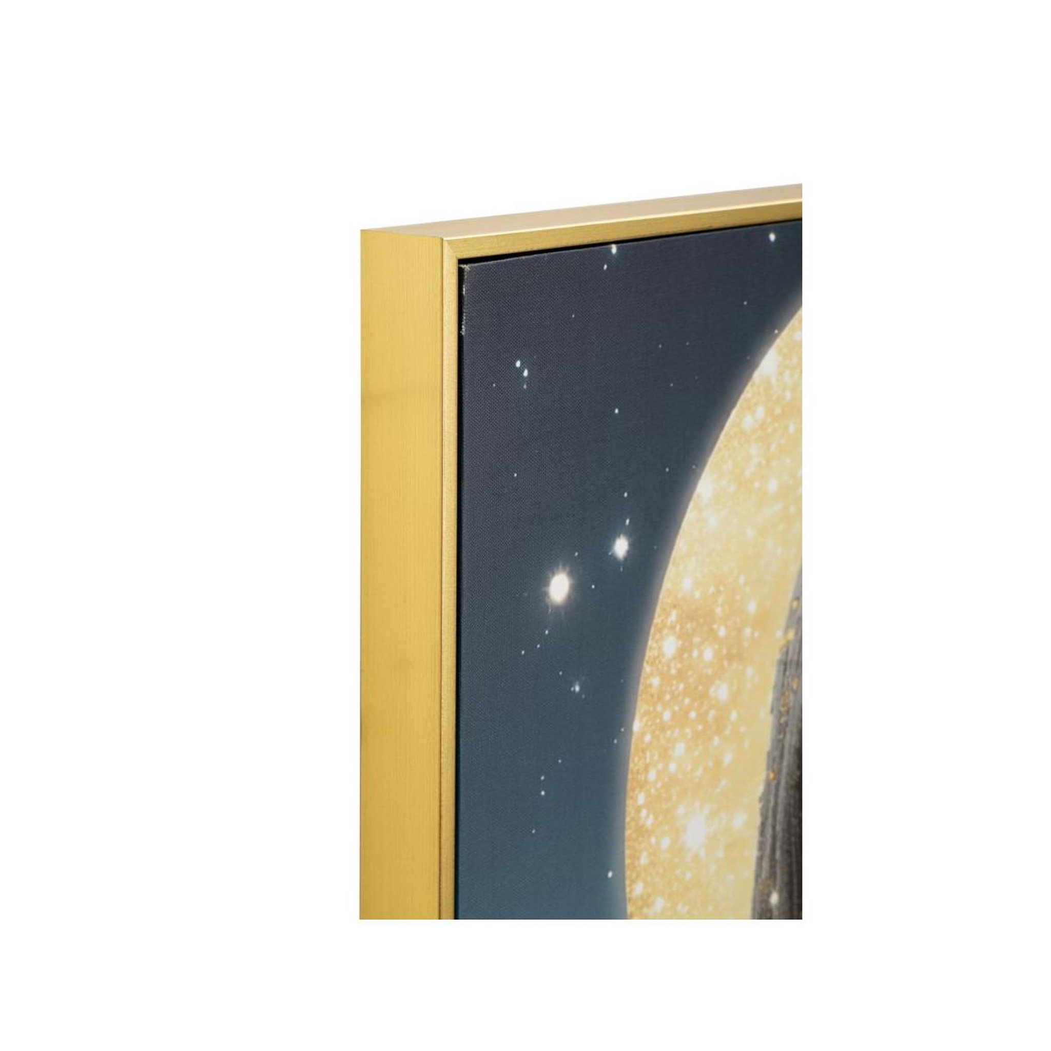 Voir la diapositive 5 : Paris Prix Tableau imprimé à led  venus  70x100cm multicolore