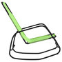Voir la diapositive 4 : VIDAXL Chaise longue a bascule Vert Acier et textilene