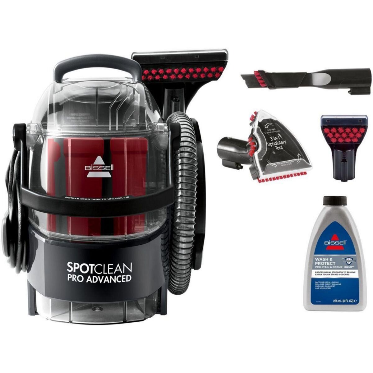 BISSELL Nettoyeur détacheur SpotClean Pro Advance 1558D