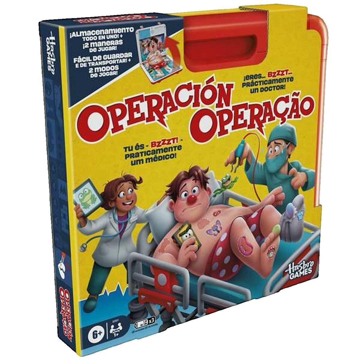 HASBRO Jeu de société Hasbro Opération multicolore