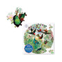 Voir la diapositive 1 : Eeboo Puzzle Eeboo Colibris Rond 500 pièces