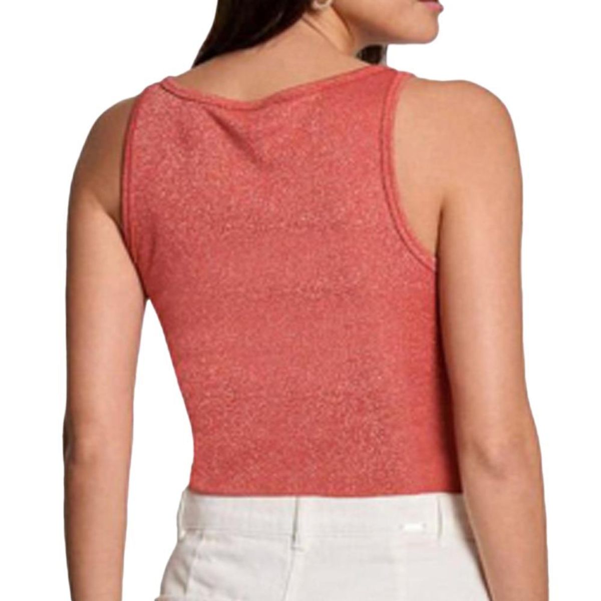 MORGAN Débardeur Terracotta Femme Morgan DIDONI