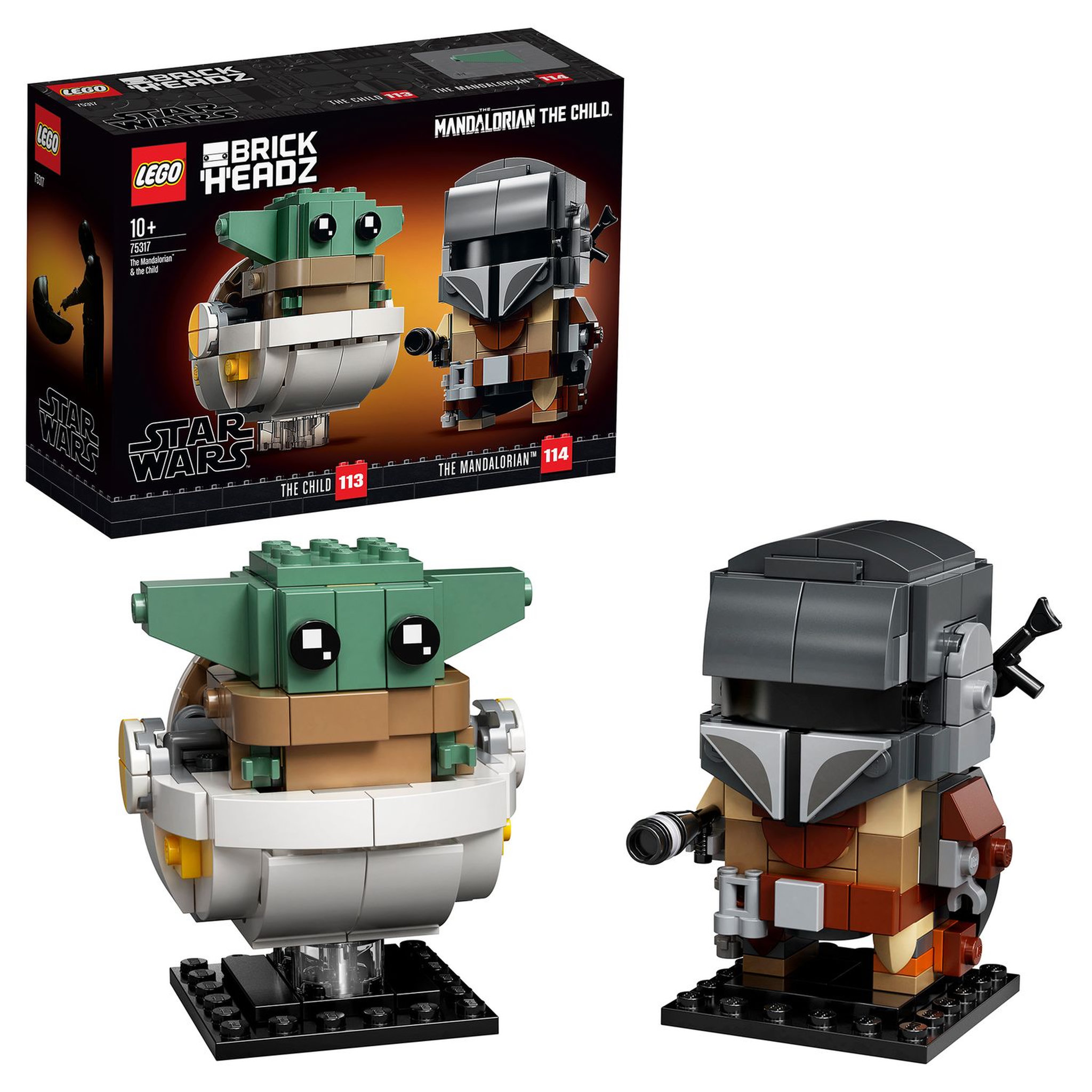 Voir la diapositive 4 : LEGO Star Wars 75317 - Le Mandalorien et l'Enfant, Ensemble de Construction, Modèle à Collectionner, Idée Cadeau 