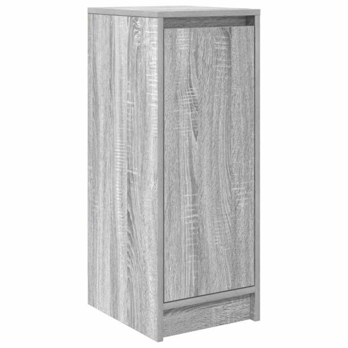 VIDAXL Armoire à chaussures sonoma gris 29,5x34x76 cm bois ingénierie