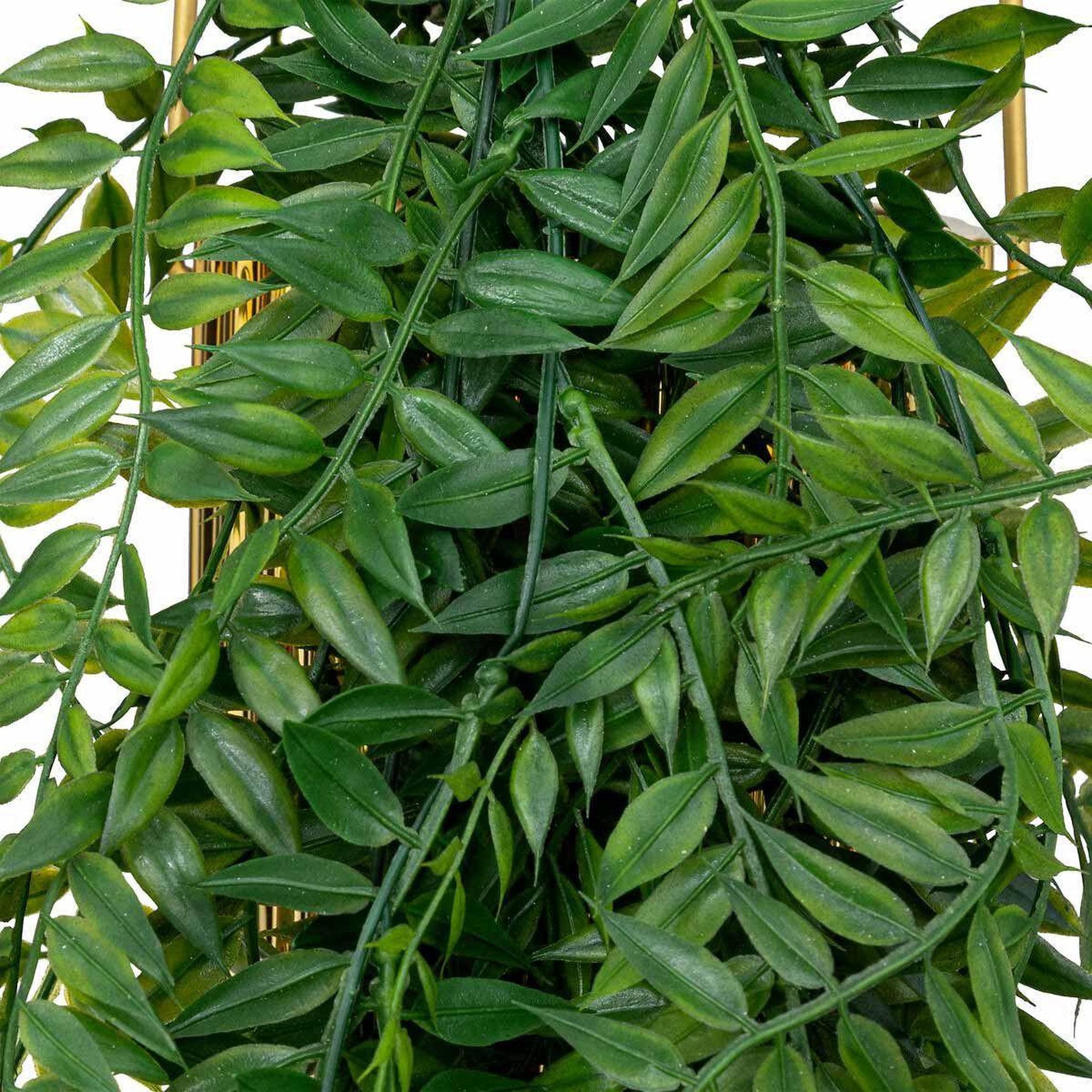Voir la diapositive 2 : ATMOSPHERA Plante artificielle à suspendre  le collectionneur  82cm or