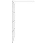 Voir la diapositive 4 : VIDAXL Paroi de douche Argente 140x195 cm Verre ESG transparent