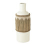 Voir la diapositive 1 : Paris Prix Vase Bouteille Déco  Herbes  75cm Blanc