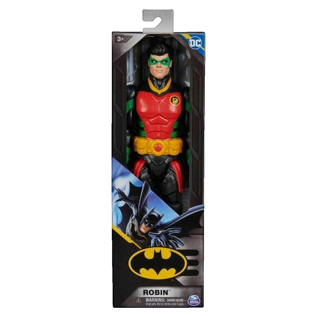 ASTER Figurine d'action Aster Robin avec costume noir, rouge et vert
