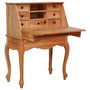 Voir la diapositive 1 : VIDAXL Bureau secretaire 78x42x103 cm Bois d'acajou massif