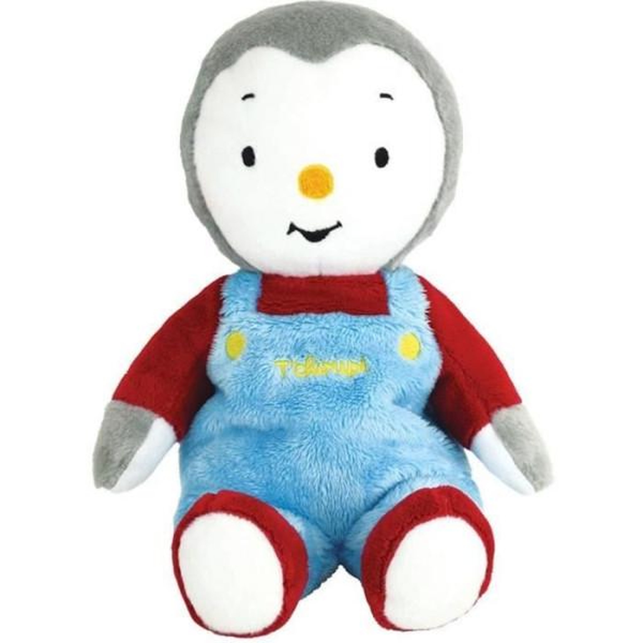 Voir la diapositive 2 : JEMINI T'choupi Peluche Bouillotte +/- 21 cm avec Micro Perles d'Argile - JEMINI - Apaise les maux de ventre et réchauffe.