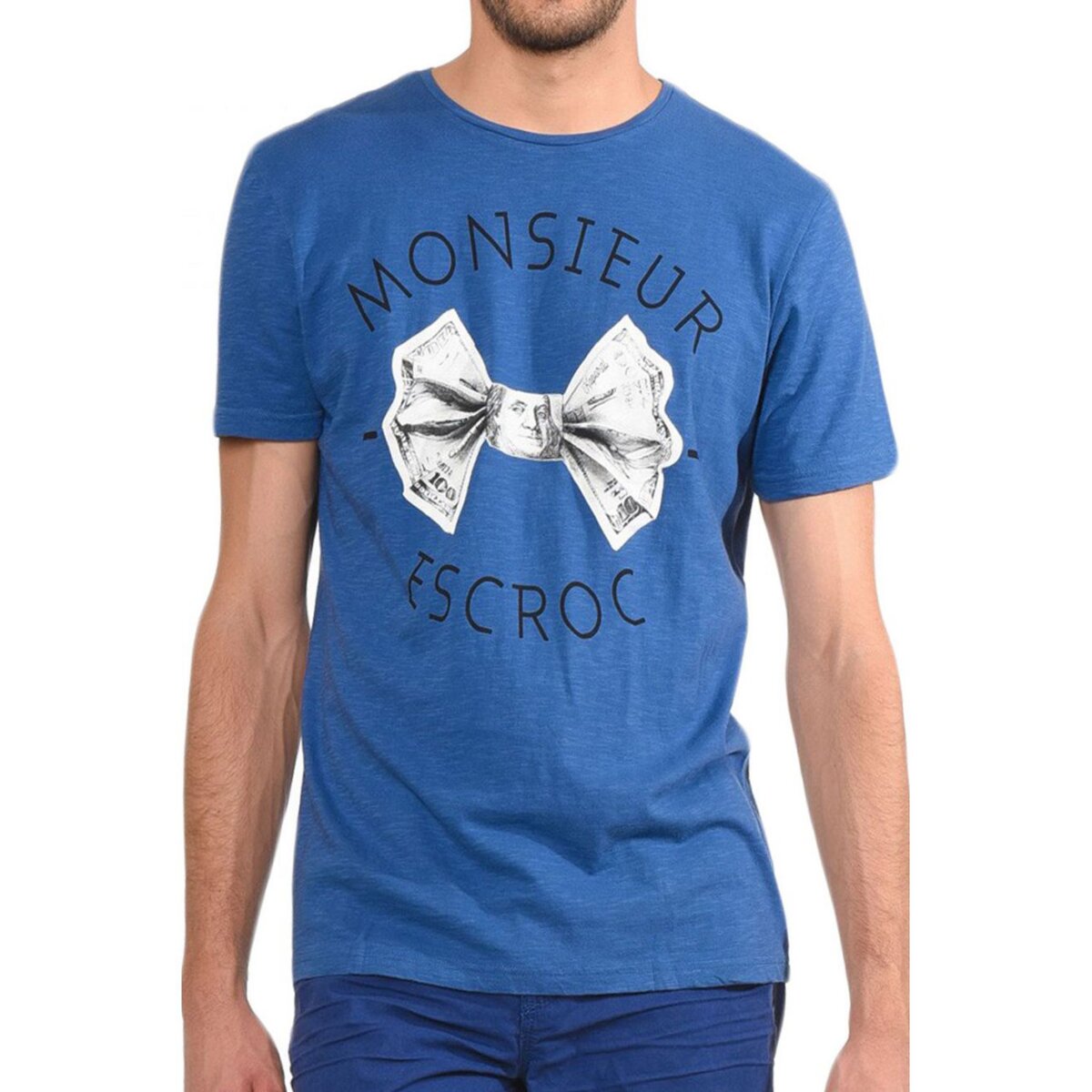 Kaporal tee-shirt bleu marine homme