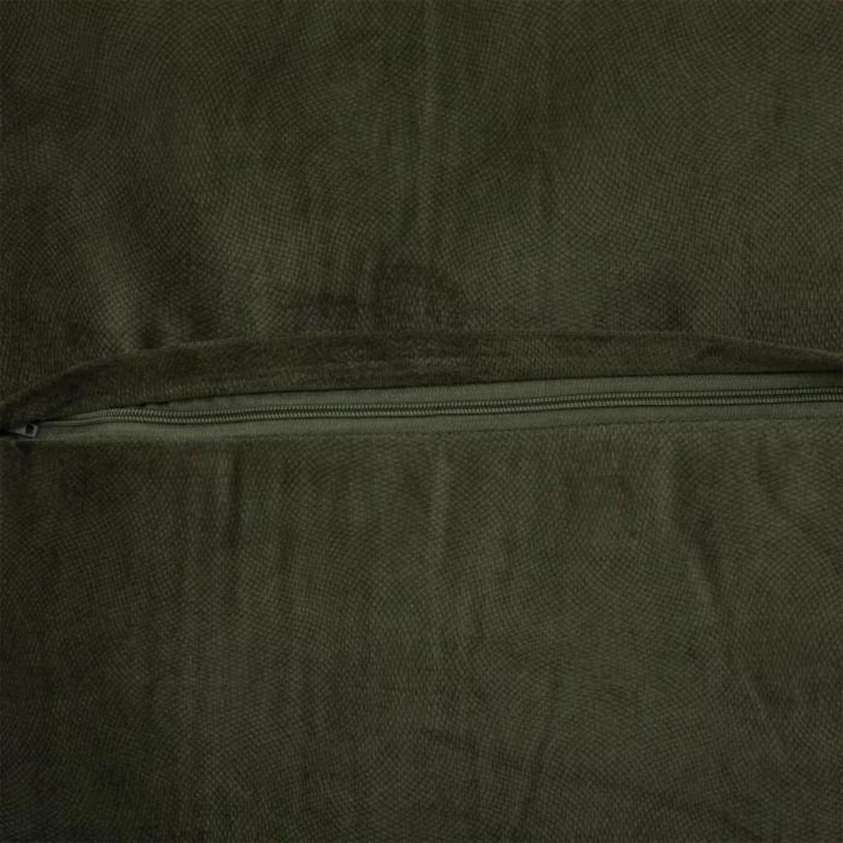 ATMOSPHERA Coussin Déhoussable  Lilou  55x55cm Vert Kaki