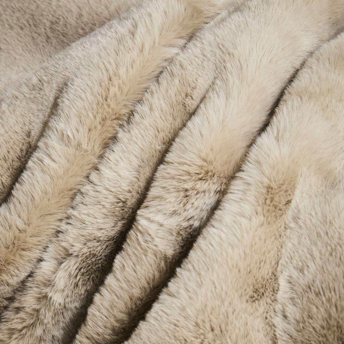 FUTURE HOME Plaid fausse fourrure 130x180 cm