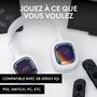 Voir la diapositive 2 : Astro Casque gamer A30 White Purple
