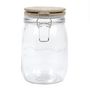 Voir la diapositive 3 : Paris Prix Bocal de Conservation  Nourriture  1L Transparent