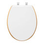 Voir la diapositive 1 : FIVE Abattant WC Design  Modern  46cm Blanc