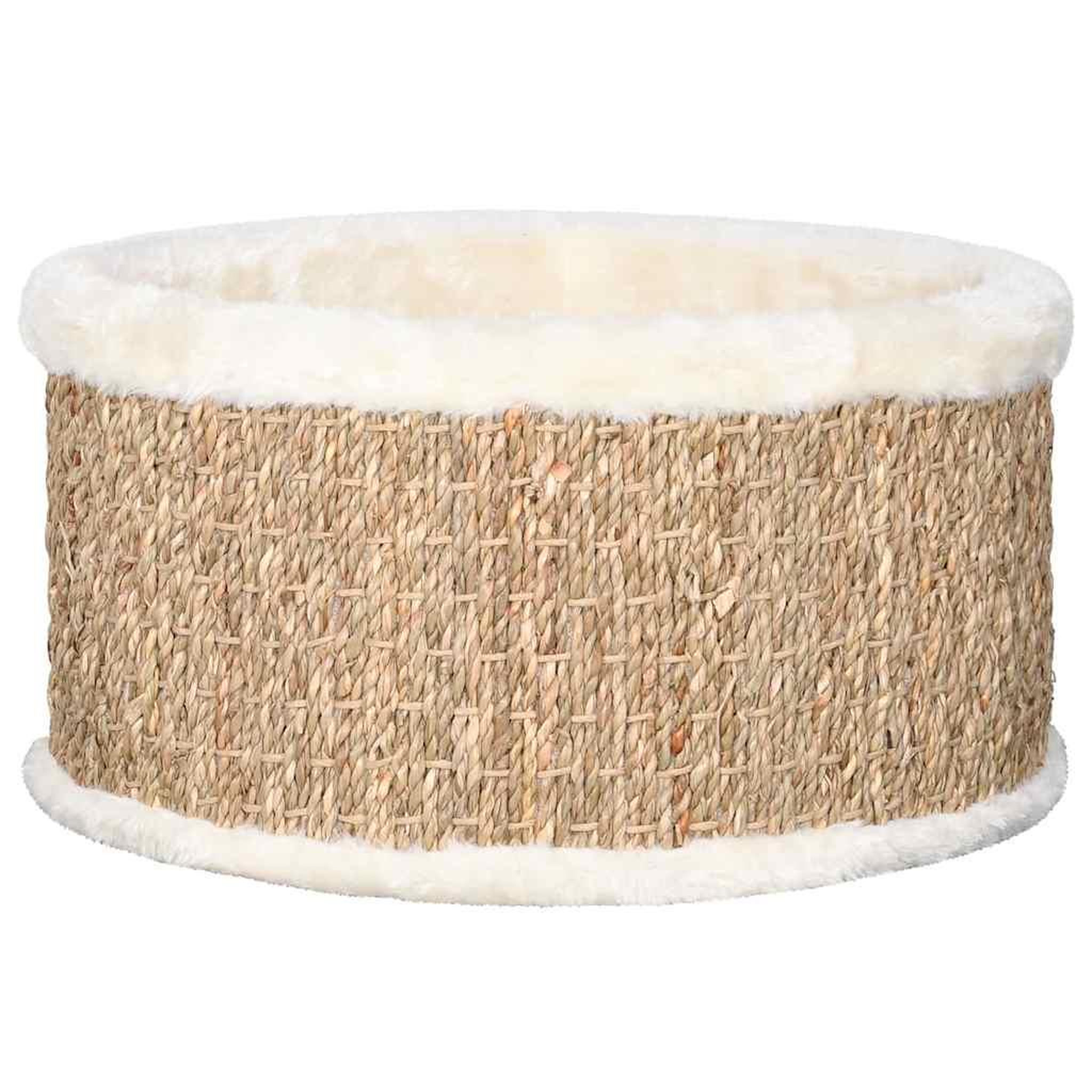 Voir la diapositive 5 : VIDAXL Panier pour chat rond 36 cm Herbiers marins