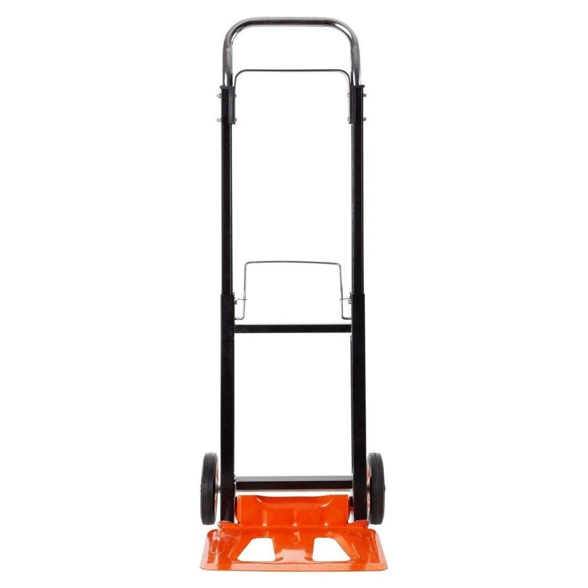 Voir la diapositive 6 : Black et Decker Chariot diable pliant Charge 90 kg BLACK & DECKER Compact et Léger Chariot à roues Manutention Déménagement Stockage