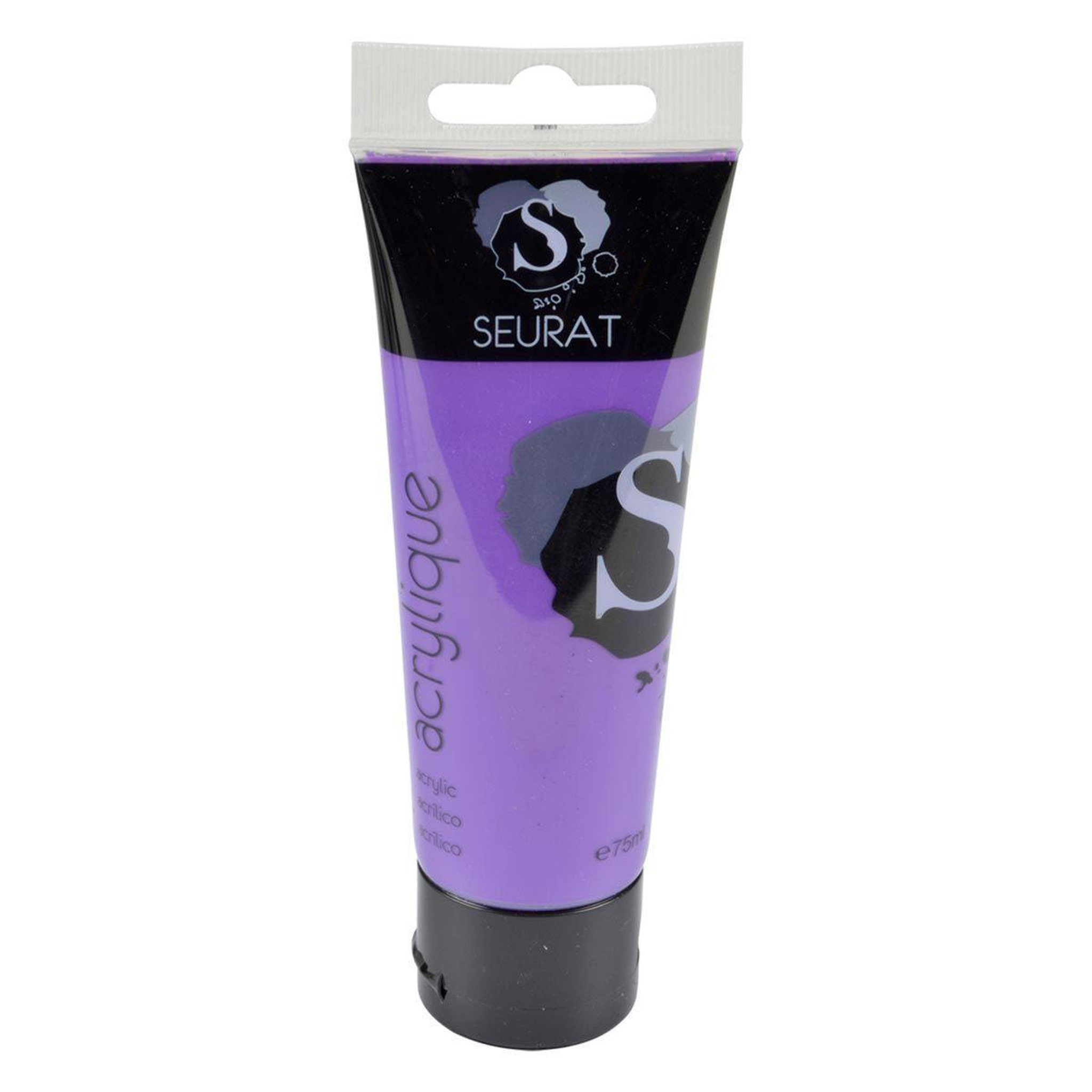 Voir la diapositive 2 : HOMEA Tube de Peinture Acrylique  Matisse  75ml Prune