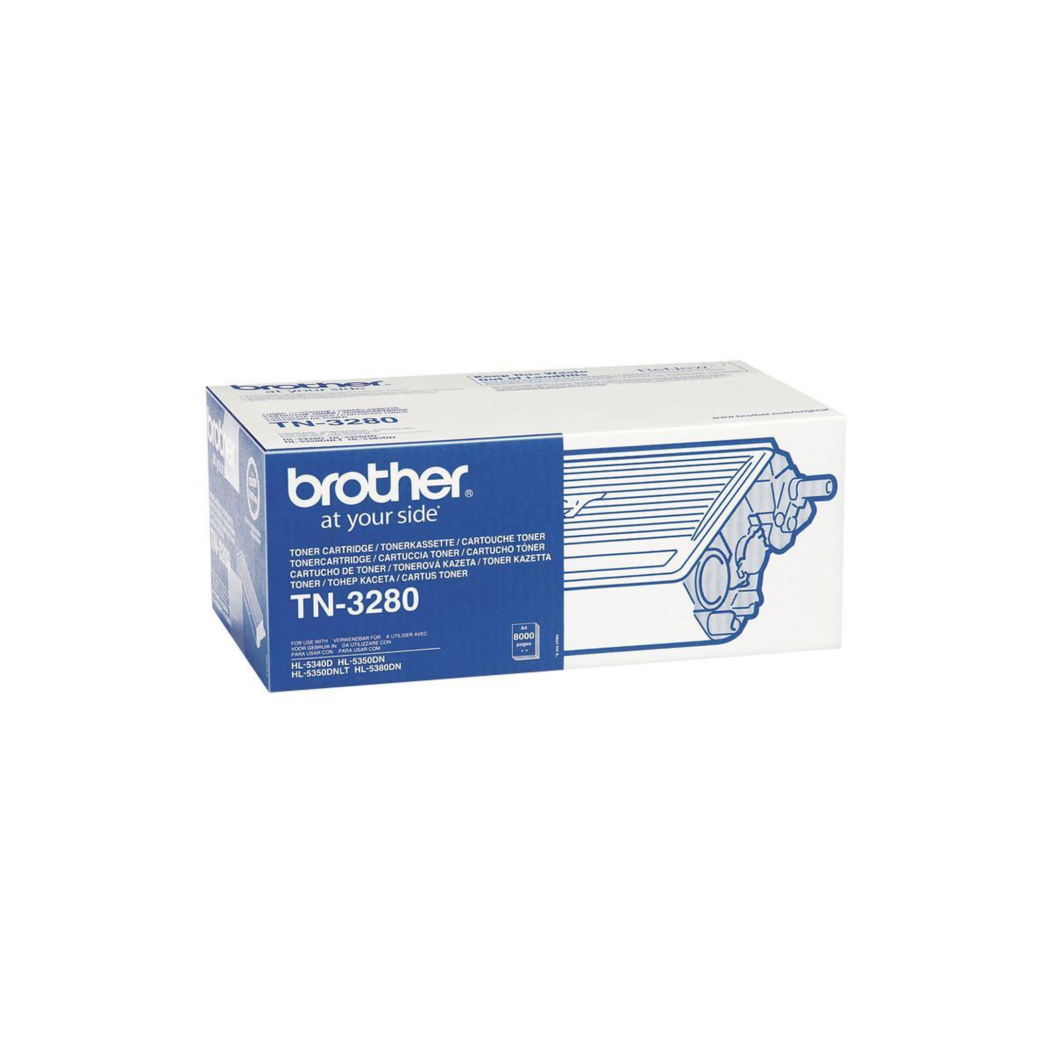 Voir la diapositive 3 : Brother Brother TN-3280 Toner Laser Noir