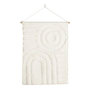 Voir la diapositive 1 : Paris Prix Toile Tapis à Suspendre  Nikita  100cm Blanc