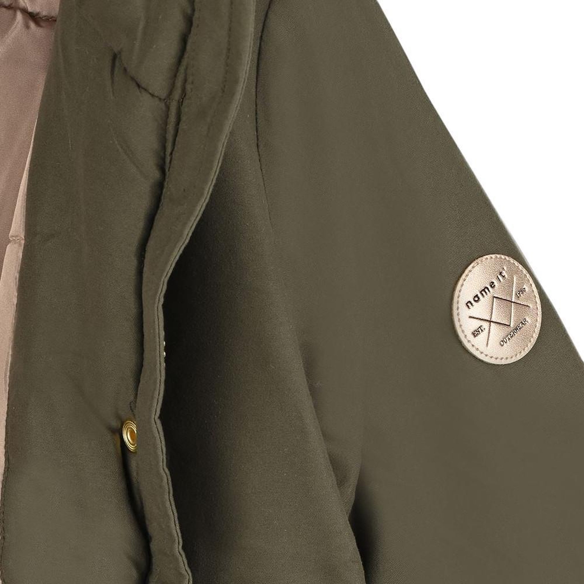 Voir la diapositive 4 : NAME IT Parka kaki fille name it kfmace
