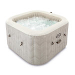 INTEX Spa gonflable PureSpa Chevron carré Bulles 4 places - Intex