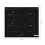 Voir la diapositive 3 : BOSCH Table de cuisson induction 60cm 4 feux 6900w noir - PVS611BB6H
