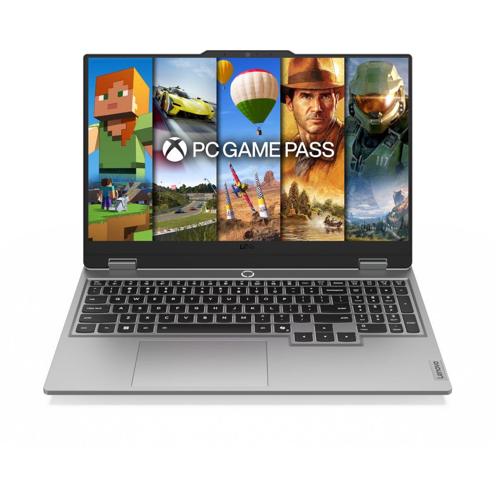Lenovo PC Gamer Loq 15,6  FHD 144Hz AMD Ryzen 7 250 Nvidia GeForce RTX 5060 32 Go RAM DDR5 SSD 512 Go