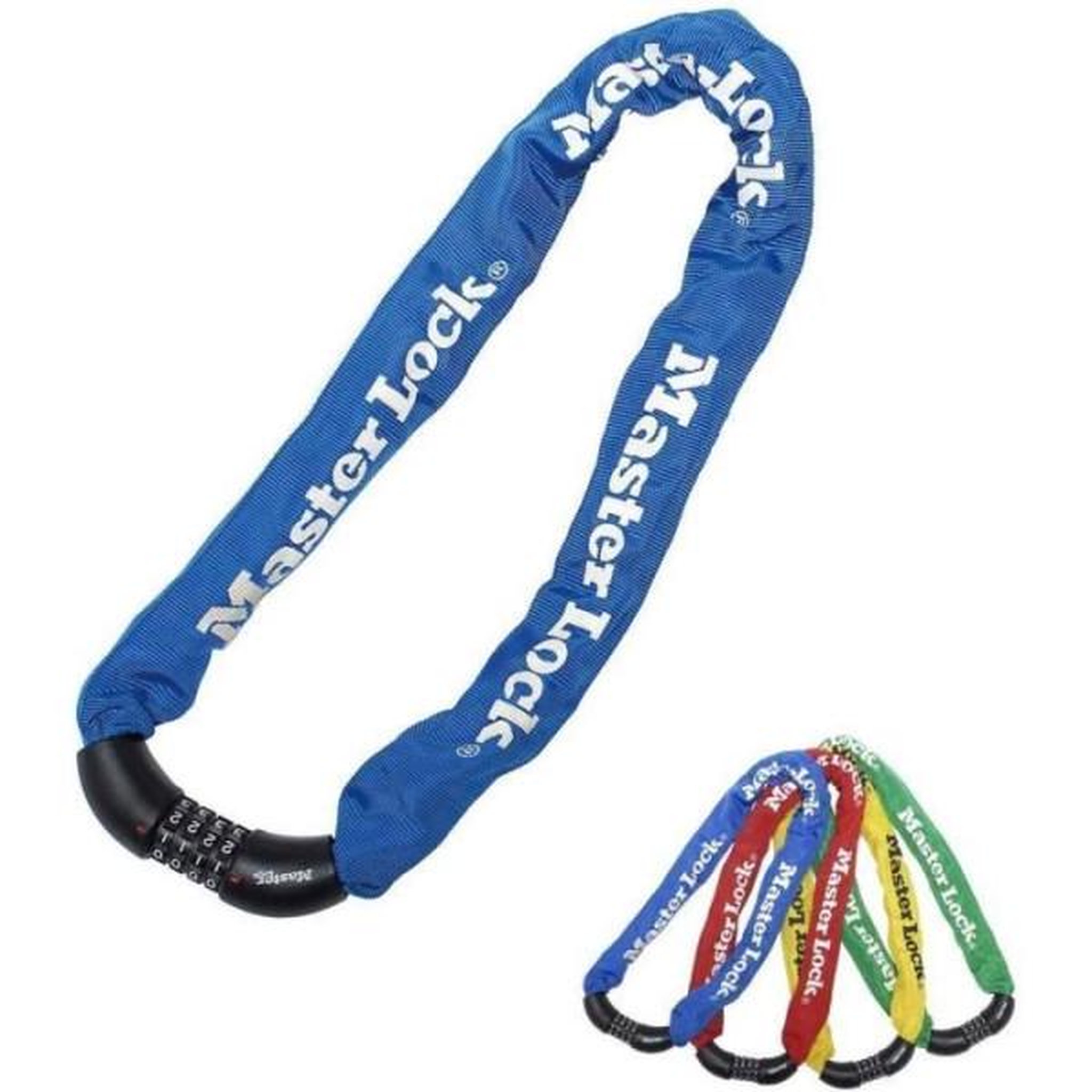 Master lock Antivol chaîne pour vélo - MASTER LOCK - Chaîne Antivol Vélo - 90 cm x 8 mm - Haute Sécurité