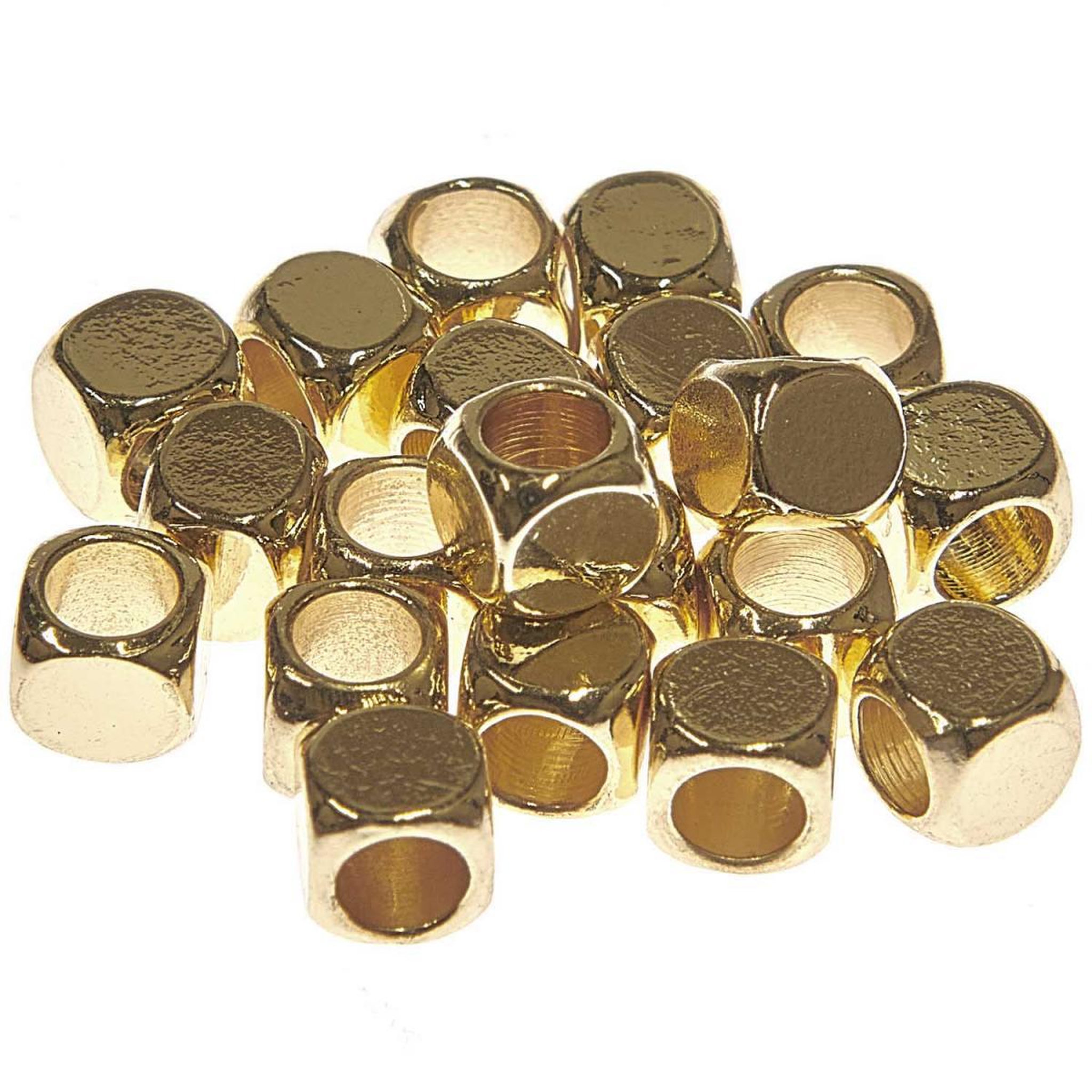 RICO DESIGN Itoshii pack 20 perles Ponii cube dore