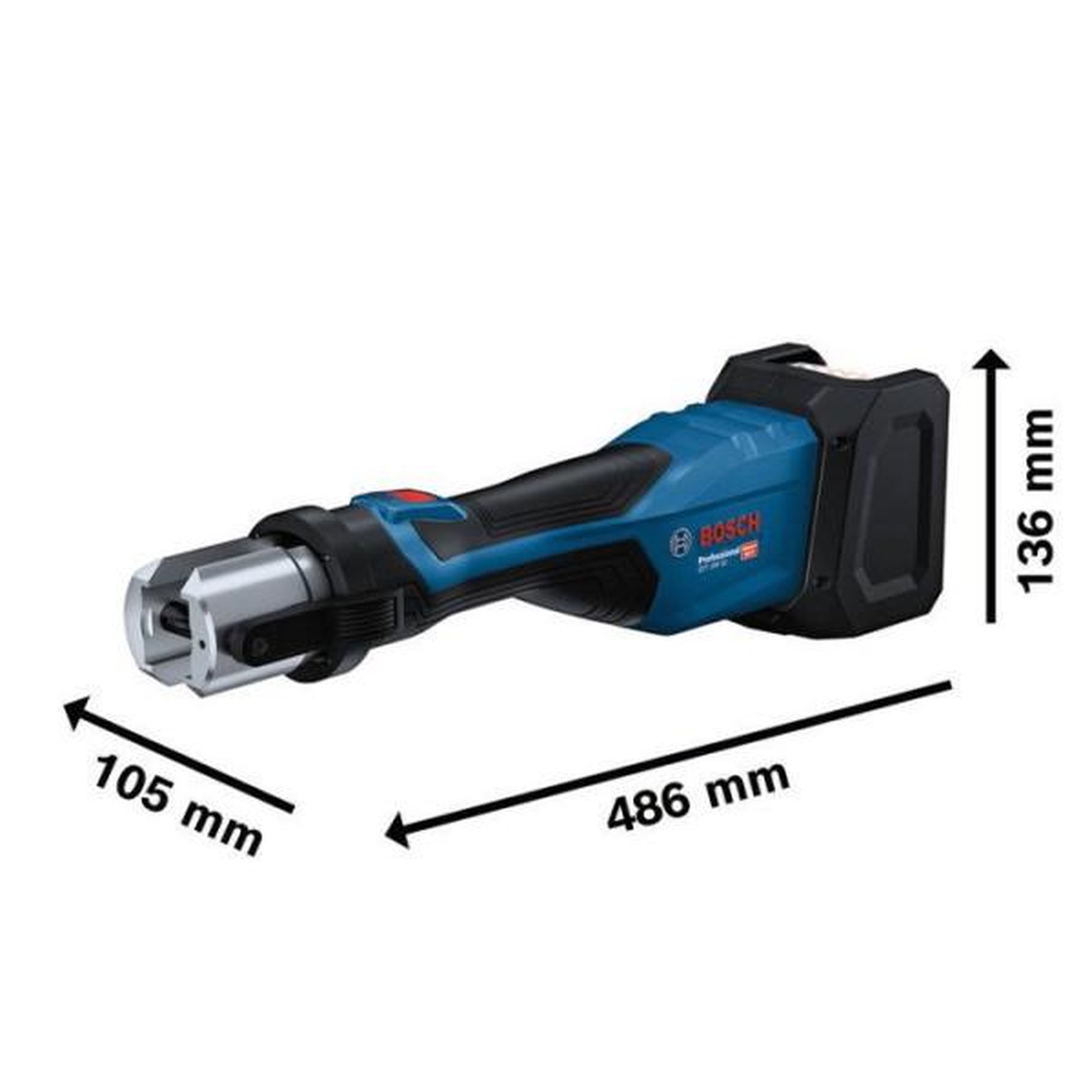 Voir la diapositive 3 : Bosch Professional Bosch professional gpt 18v-32 sertisseuse 32 kn + kit rfz 12/16/20 (sans batterie ni chargeur) en xl-boxx