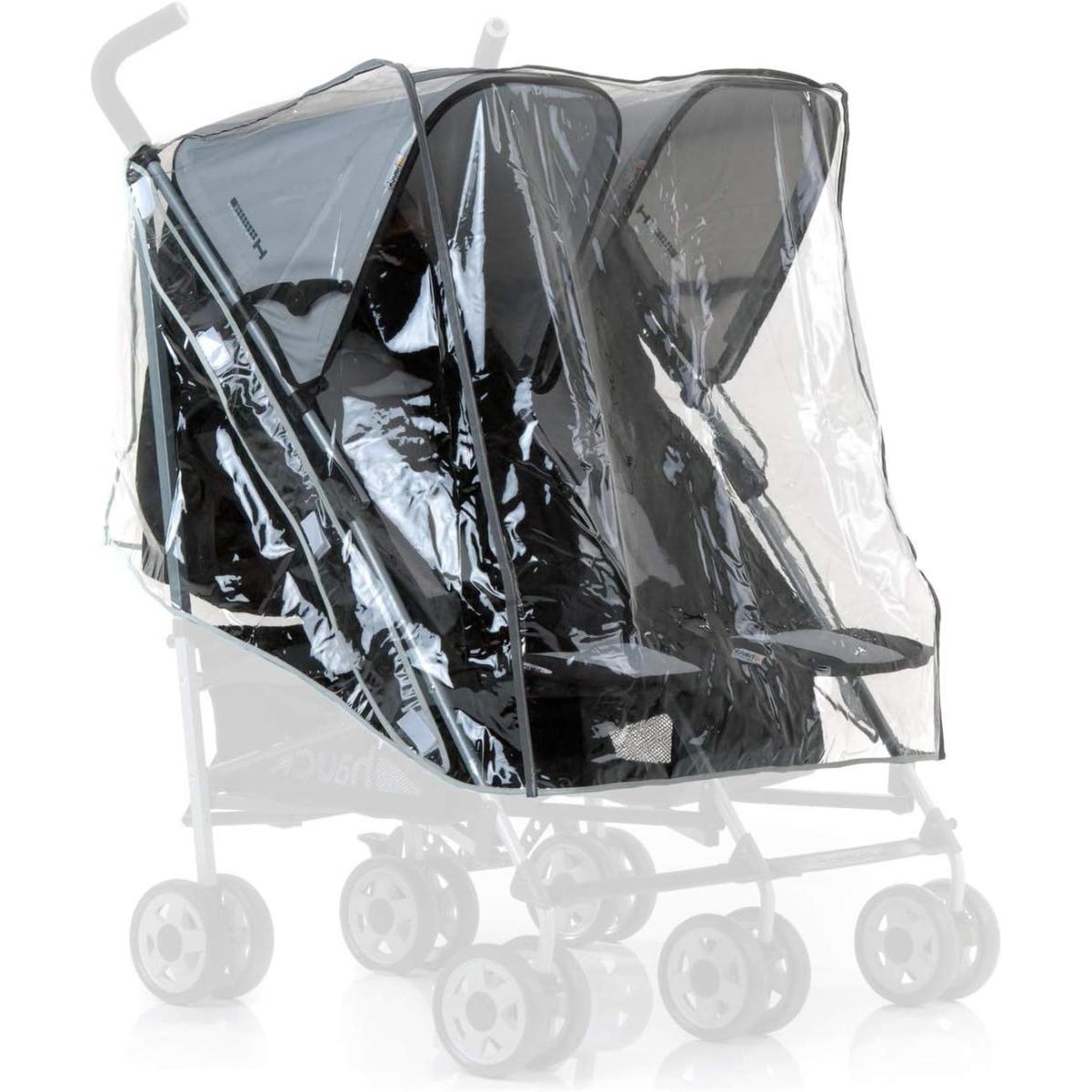 Voir la diapositive 3 : HAUCK Housse de Pluie Roadster/Turbo Duo