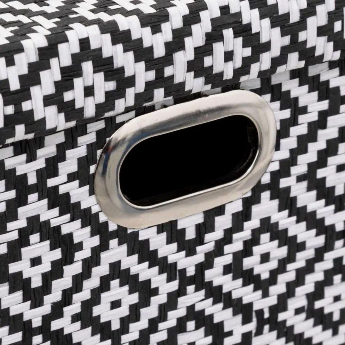  Boîte de Rangement  Mix N Modul  15x31cm Noir & Blanc