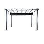 Voir la diapositive 2 : Paris Prix Pergola Avec Toit  Lazio  395cm Noir