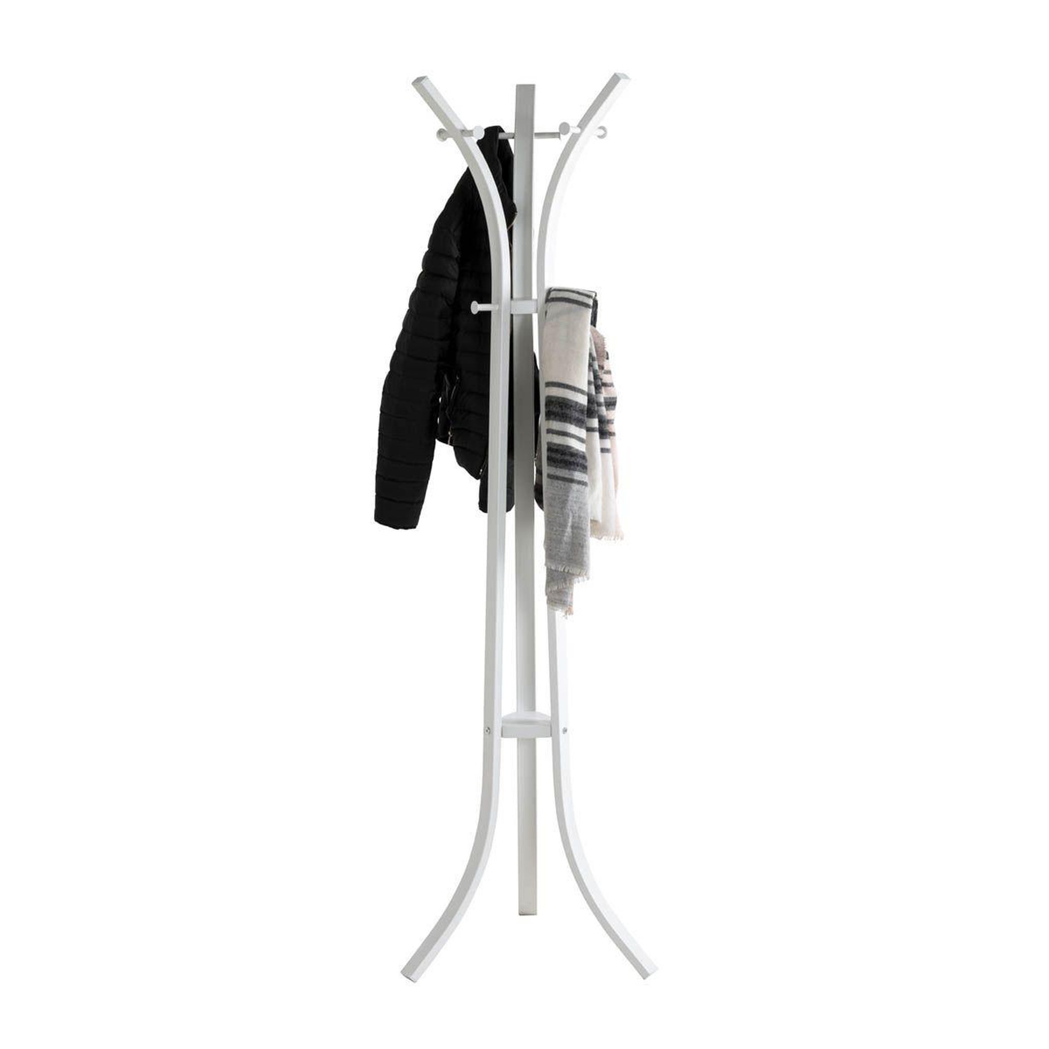 Voir la diapositive 3 : Paris Prix Porte-manteau en métal  tilla  174cm blanc
