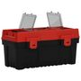 Voir la diapositive 4 : VIDAXL Ensemble de boîte a outils 2 pcs Noir et rouge Polypropylene