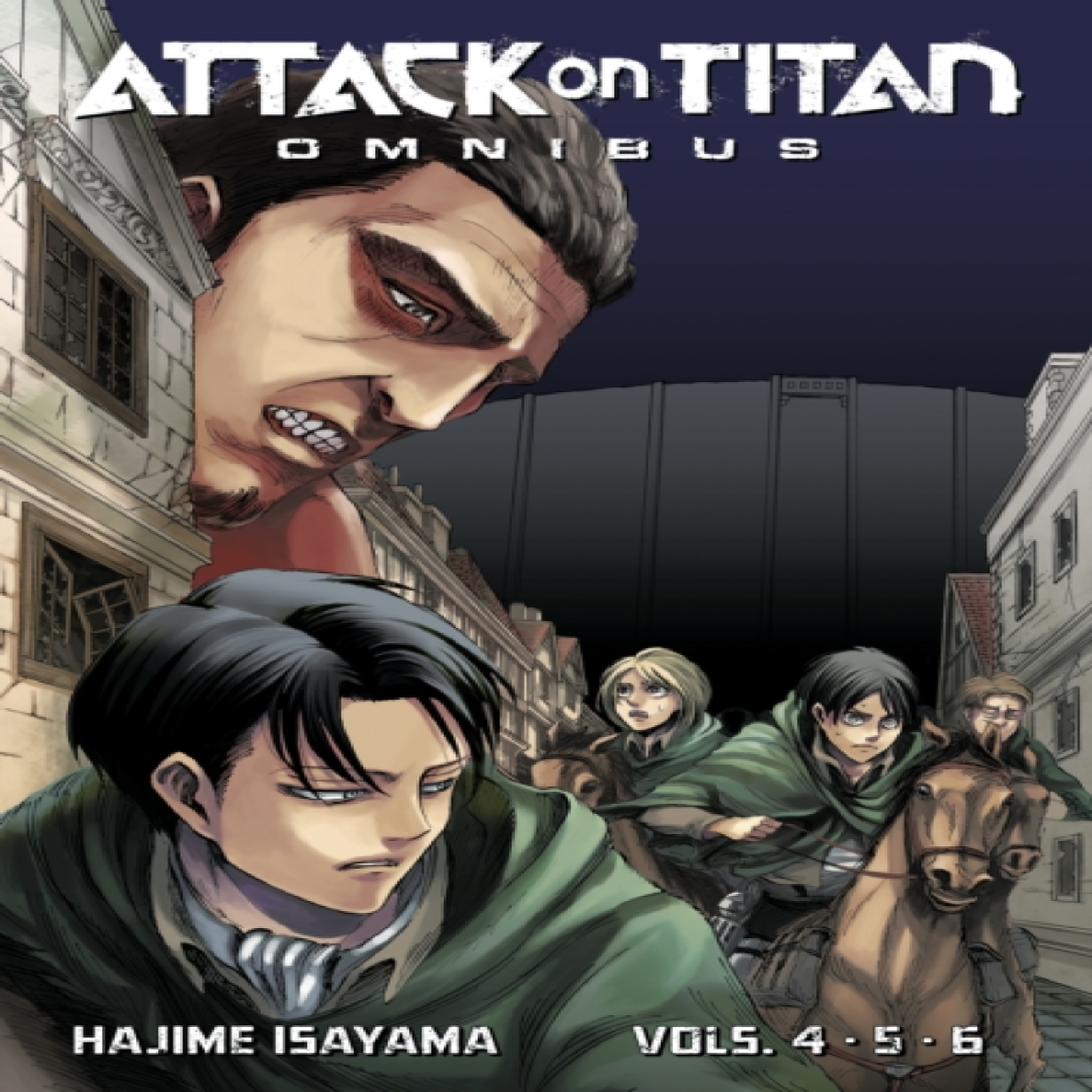 LIVRES Attack on Titan Omnibus 2 (Vol. 4-6)