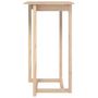 Voir la diapositive 3 : VIDAXL Table de bar 60x60x110 cm Bois massif de pin