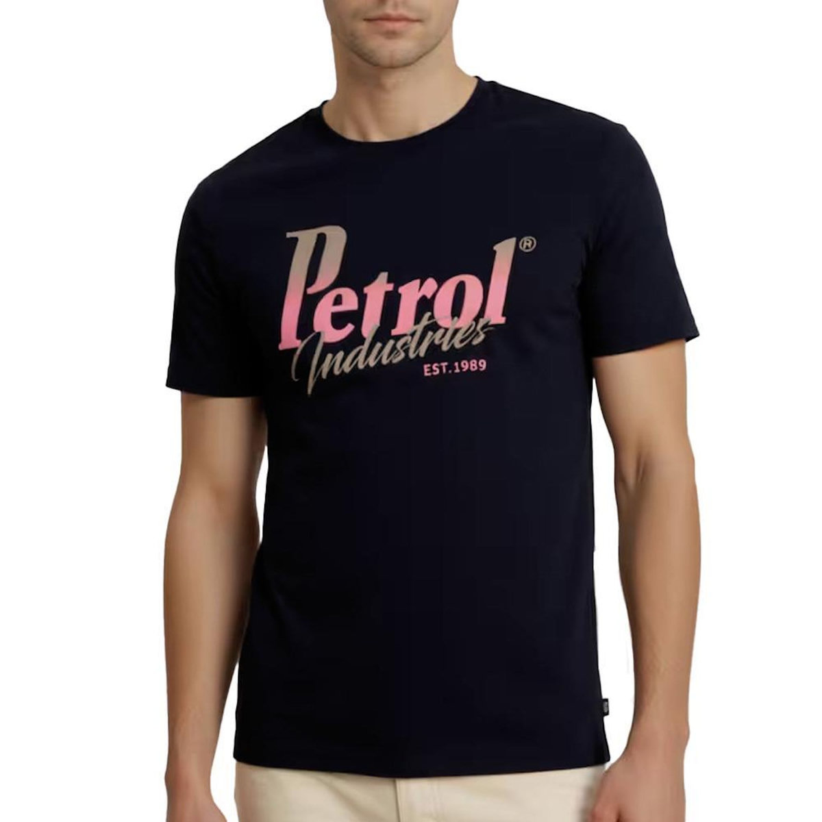 Petrol Industries T Shirt /Rose Homme Petrol Industries Classic